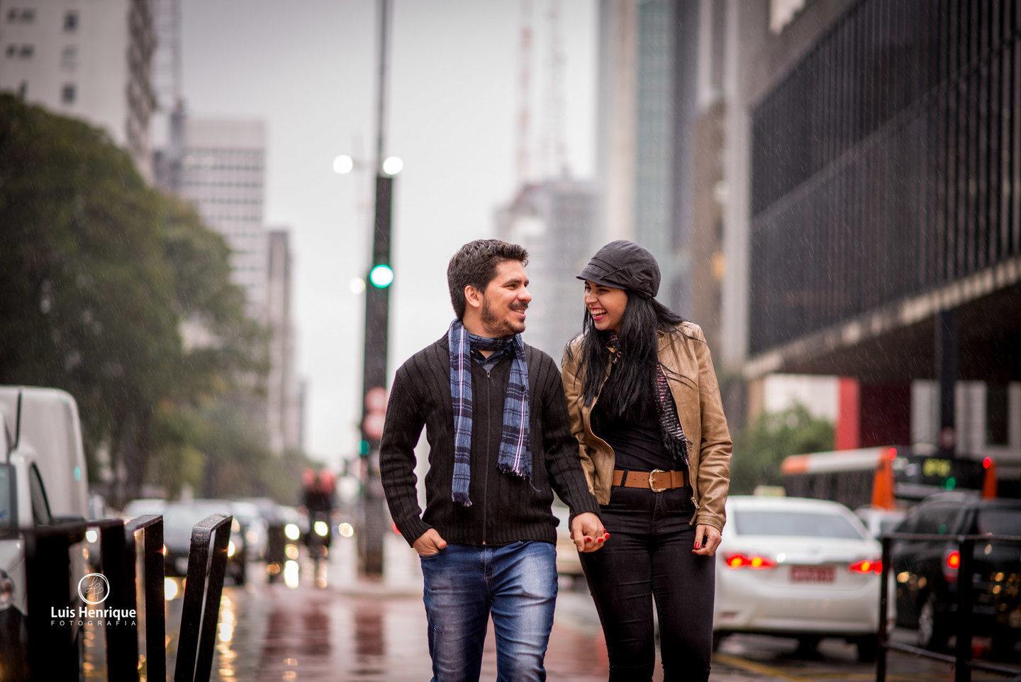 Pré Wedding Adriana e Fernando Livraria Cultura e Avenida Paulista São Paulo Capital