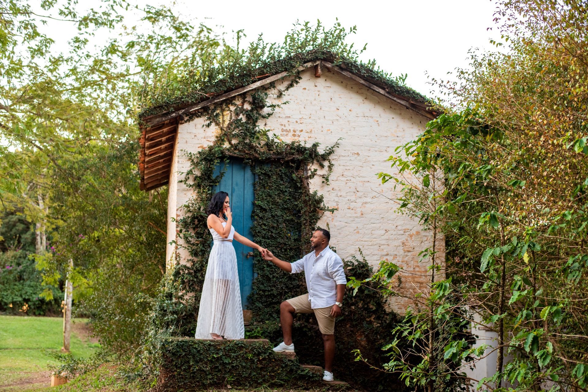 Foto Noivado Érica e Leandro - Cristais Paulista SP - Imagem 33